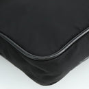 PRADA Shoulder Bag Nylon Black Silver Auth ep7117-9