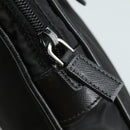 PRADA Shoulder Bag Nylon Black Silver Auth ep7117-10