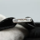PRADA Shoulder Bag Nylon Black Silver Auth ep7117-18