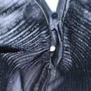 PRADA Shoulder Bag Nylon Black Silver Auth ep7117-20