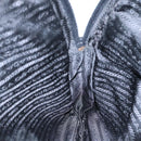 PRADA Shoulder Bag Nylon Black Silver Auth ep7117-21