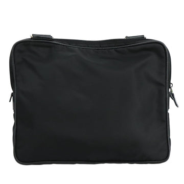 PRADA Shoulder Bag Nylon Black Silver Auth ep7117 - 0