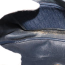 Christian Dior Trotter Canvas Shoulder Bag Navy Auth ep7123-18