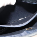 Christian Dior Trotter Canvas Shoulder Bag Navy Auth ep7123-19