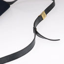 Christian Dior Trotter Canvas Shoulder Bag Navy Auth ep7123-7