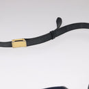 Christian Dior Trotter Canvas Shoulder Bag Navy Auth ep7123-8