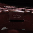 GUCCI Shoulder Bag Patent leather Brown 002 1007 3444 Auth ep7129-18