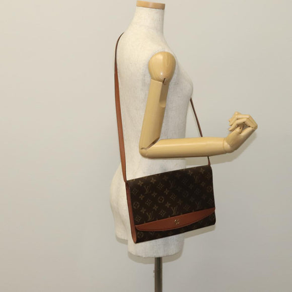 LOUIS VUITTON Monogram Bordeaux 27 Shoulder Bag M51797 LV Auth ep7146