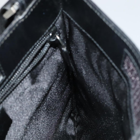 GUCCI GG Canvas Shoulder Bag Black 27639 Auth ep7170