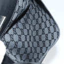 GUCCI GG Canvas Shoulder Bag Black 27639 Auth ep7170-11