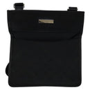 GUCCI GG Canvas Shoulder Bag Black 27639 Auth ep7170-13