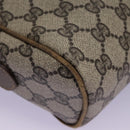 GUCCI GG Supreme Web Sherry Line Shoulder Bag PVC Beige Green Red Auth ep7185-13