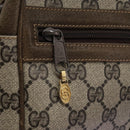 GUCCI GG Supreme Web Sherry Line Shoulder Bag PVC Beige Green Red Auth ep7185-16