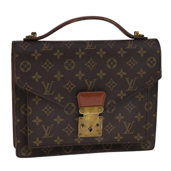 LOUIS VUITTON Monogram Monceau 28 Hand Bag M51185 LV Auth ep7197