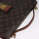 LOUIS VUITTON Monogram Monceau 28 Hand Bag M51185 LV Auth ep7197-6