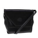 GUCCI Shoulder Bag Leather Black Auth ep7207-1
