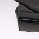GUCCI Shoulder Bag Leather Black Auth ep7207-14