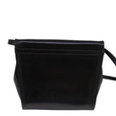 GUCCI Shoulder Bag Leather Black Auth ep7207-2