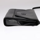 GUCCI Shoulder Bag Leather Black Auth ep7207-4