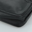 SAINT LAURENT Shoulder Bag Leather Black Auth ep7219-9