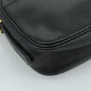 SAINT LAURENT Shoulder Bag Leather Black Auth ep7219-14