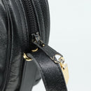 SAINT LAURENT Shoulder Bag Leather Black Auth ep7219-10