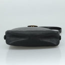 SAINT LAURENT Shoulder Bag Leather Black Auth ep7219-5