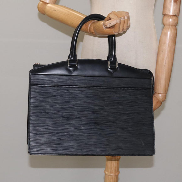 LOUIS VUITTON Epi Riviera Hand Bag Noir Black M48182 LV Auth ep7220