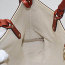 GUCCI GG Canvas Tote Bag Beige Brown Auth ep7226-16