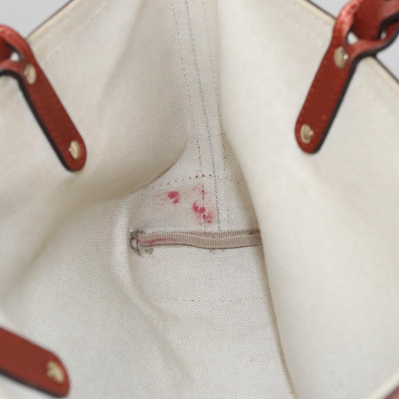 GUCCI GG Canvas Tote Bag Beige Brown Auth ep7226