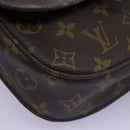 LOUIS VUITTON Monogram Saint Cloud MM Shoulder Bag M51243 LV Auth ep7237-15