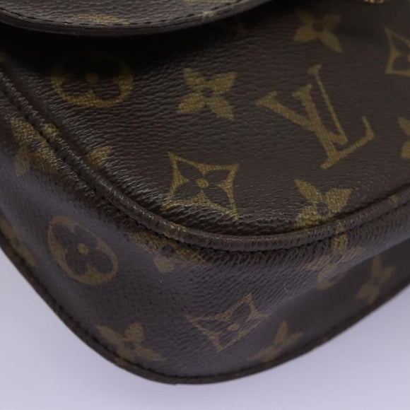 LOUIS VUITTON Monogram Saint Cloud MM Shoulder Bag M51243 LV Auth ep7237