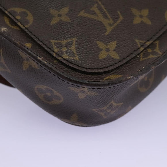 LOUIS VUITTON Monogram Saint Cloud MM Shoulder Bag M51243 LV Auth ep7237