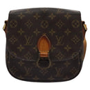 LOUIS VUITTON Monogram Saint Cloud MM Shoulder Bag M51243 LV Auth ep7237-13
