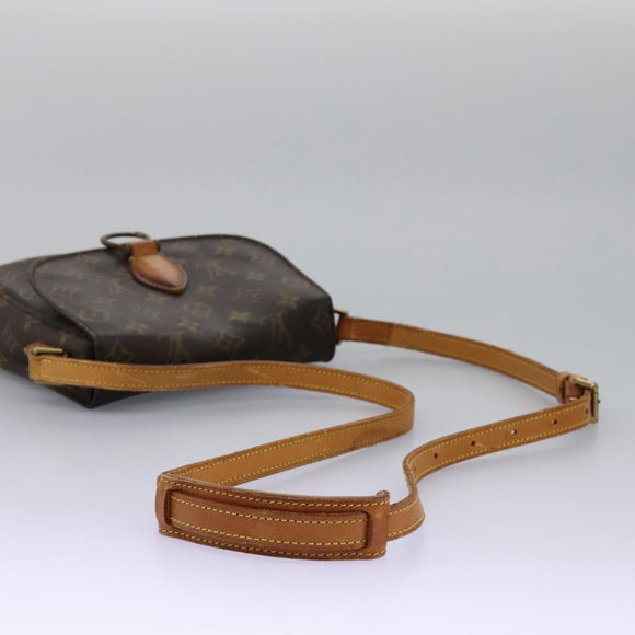 LOUIS VUITTON Monogram Saint Cloud MM Shoulder Bag M51243 LV Auth ep7237
