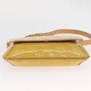 LOUIS VUITTON Monogram Vernis Thompson Street Bag Beige M91301 LV Auth ep7248-11