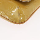 LOUIS VUITTON Monogram Vernis Thompson Street Bag Beige M91301 LV Auth ep7248-13