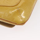 LOUIS VUITTON Monogram Vernis Thompson Street Bag Beige M91301 LV Auth ep7248-14