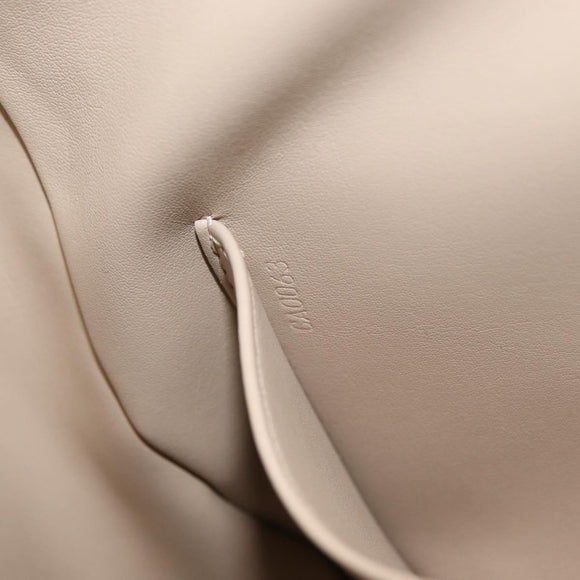 LOUIS VUITTON Monogram Vernis Thompson Street Bag Beige M91301 LV Auth ep7248