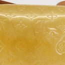 LOUIS VUITTON Monogram Vernis Thompson Street Bag Beige M91301 LV Auth ep7248-5