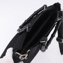 GUCCI Bamboo Hand Bag Nylon 2way Black Auth ep7254-7