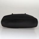 GUCCI Bamboo Hand Bag Nylon 2way Black Auth ep7254-5