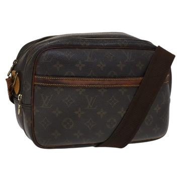 LOUIS VUITTON Monogram Reporter PM Shoulder Bag M45254 LV Auth ep7274