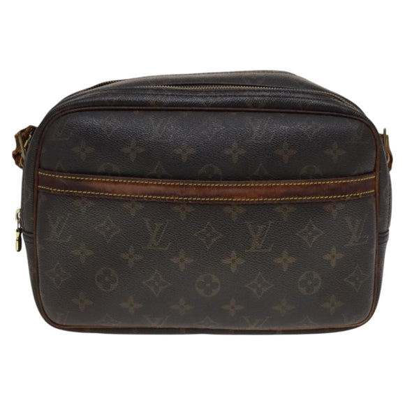 LOUIS VUITTON Monogram Reporter PM Shoulder Bag M45254 LV Auth ep7274