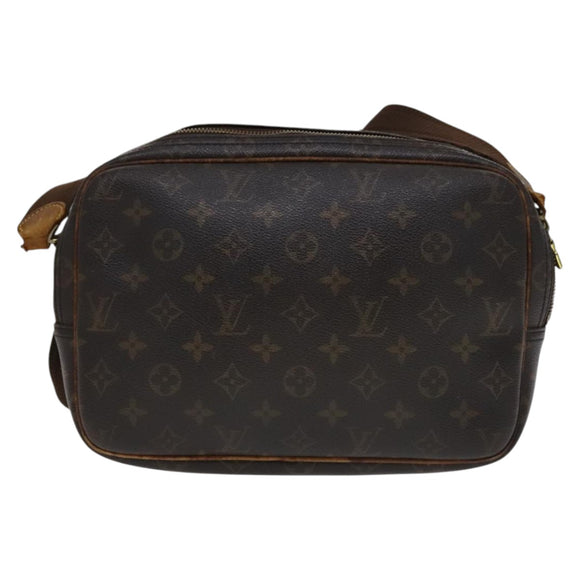 LOUIS VUITTON Monogram Reporter PM Shoulder Bag M45254 LV Auth ep7274