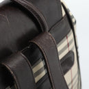 BURBERRY Nova Check Backpack Canvas Beige Brown Auth ep7277-14