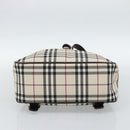 BURBERRY Nova Check Backpack Canvas Beige Brown Auth ep7277-16