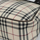 BURBERRY Nova Check Backpack Canvas Beige Brown Auth ep7277-17