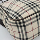 BURBERRY Nova Check Backpack Canvas Beige Brown Auth ep7277-18