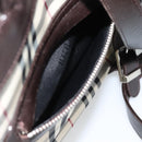 BURBERRY Nova Check Backpack Canvas Beige Brown Auth ep7277-25